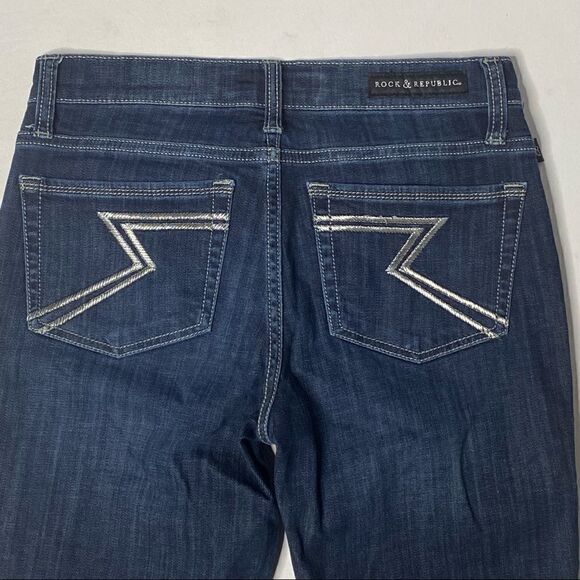 Rock & Republic | Denim Mid Rise Kendall Capri’s - Picture 6 of 9